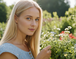 Nordic girl basic image